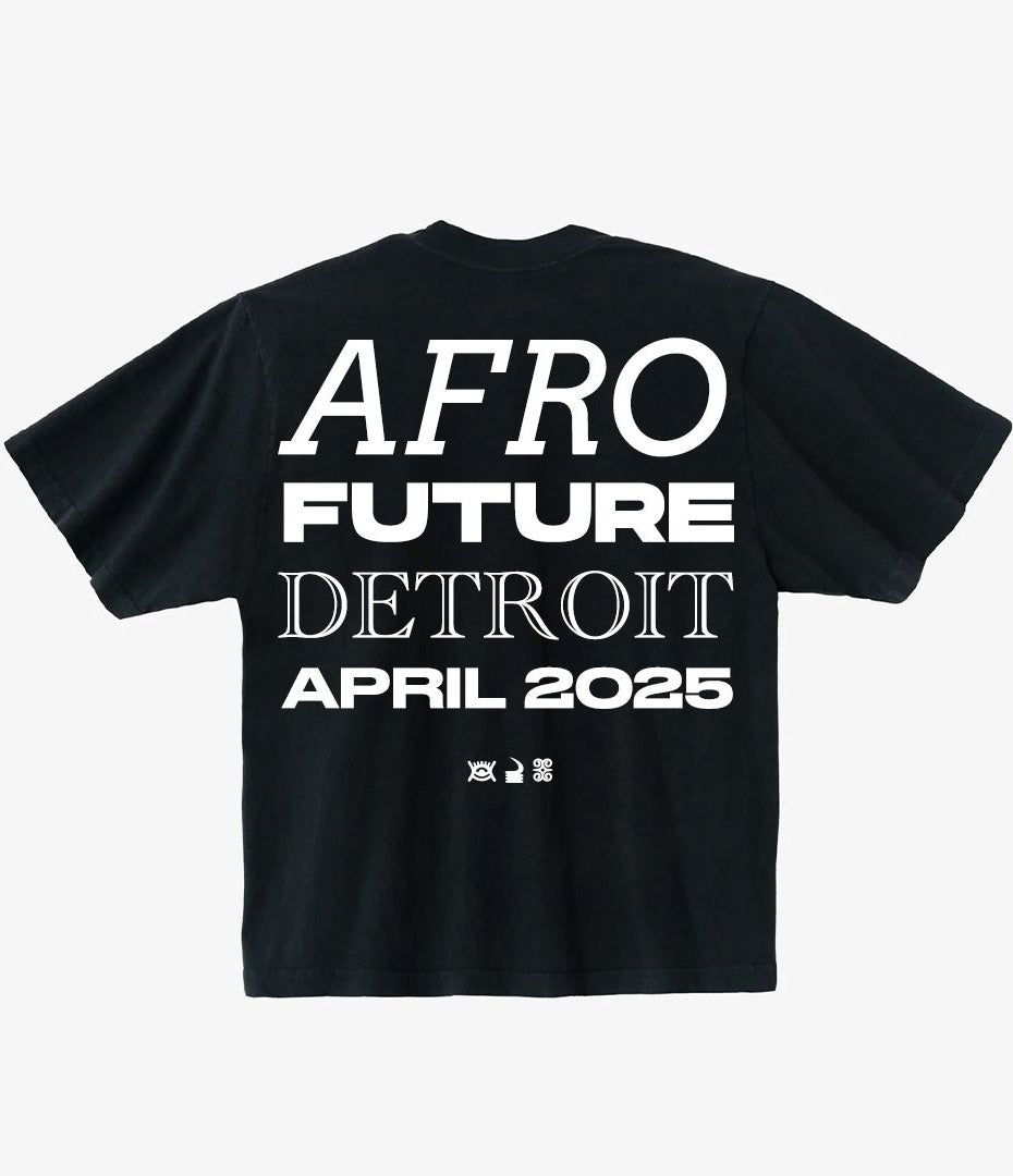 AfroFuture Black Tour Short Sleeve – AfroFuture Merch